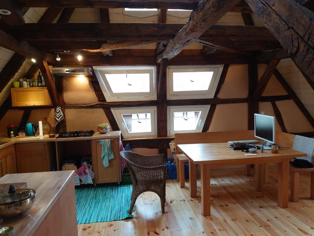 Gemuetliche Gaestezimmer In Einem Neu Sanierten Fachwerkhaus Sachsenheim Exteriér fotografie